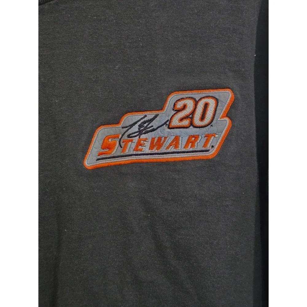 Tony Stewart #200 XL T shirt VTG Chase Authentics NASCAR Embroidered Logo